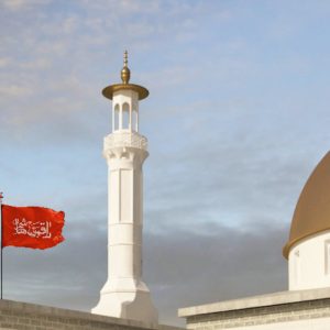 The dome and minarets of IAM's proposed building expansion